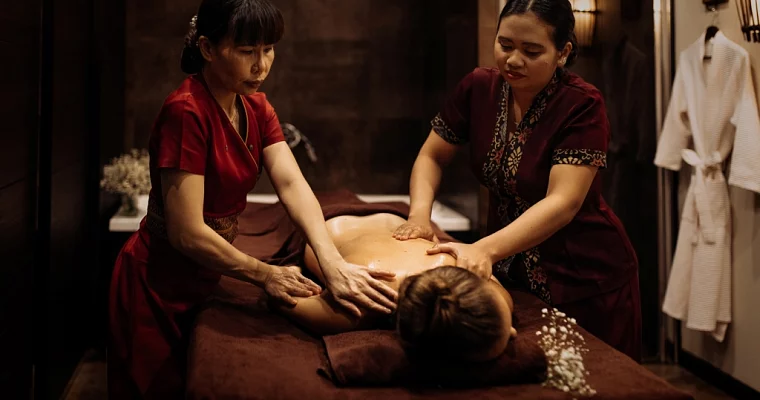 Подарочный сертификат на Новый год "Традиционный тайский массаж"